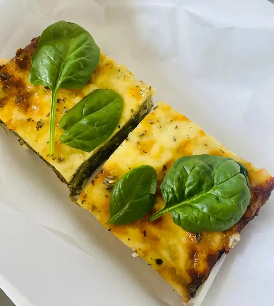 Cheesy Spinach Bake