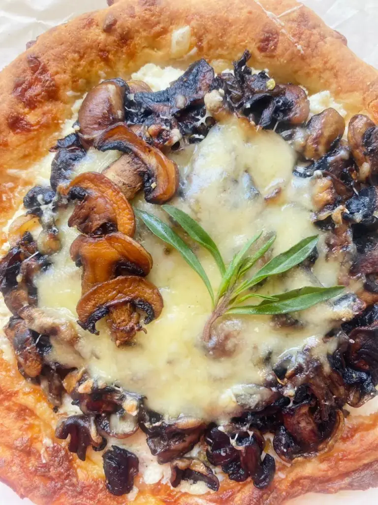 Mushroom Keto Pizza