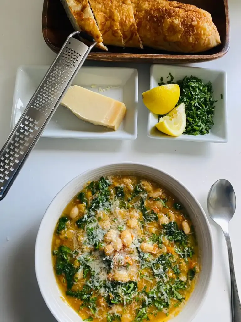White Bean Spinach