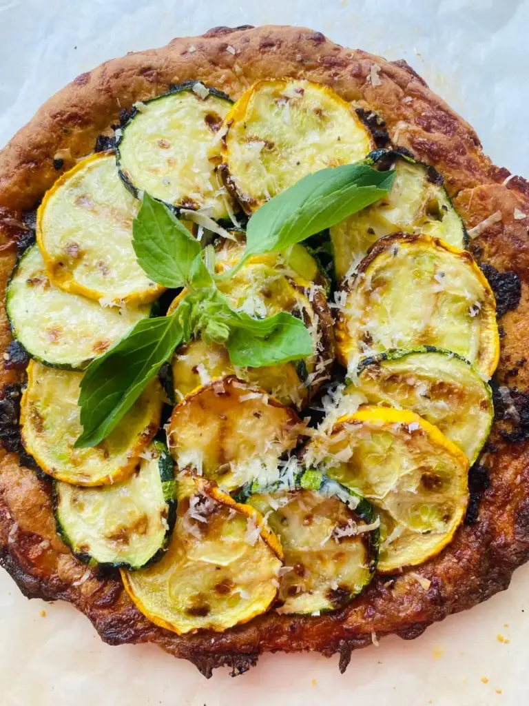 Zucchini Keto Pizza