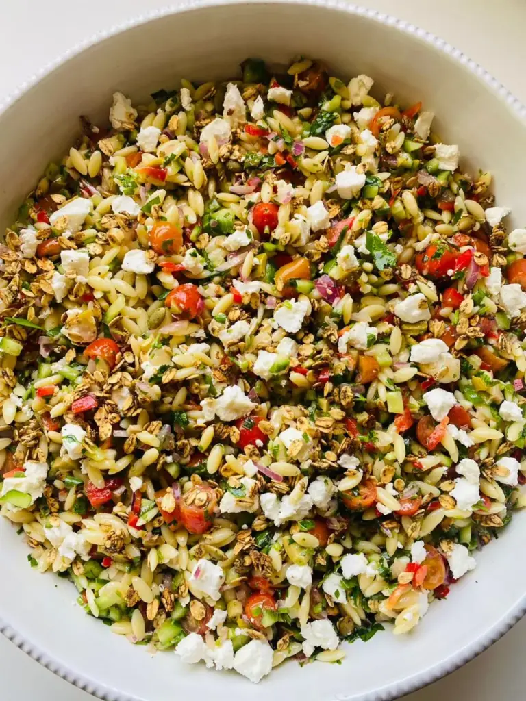 Orzo Chopped Mediterranean