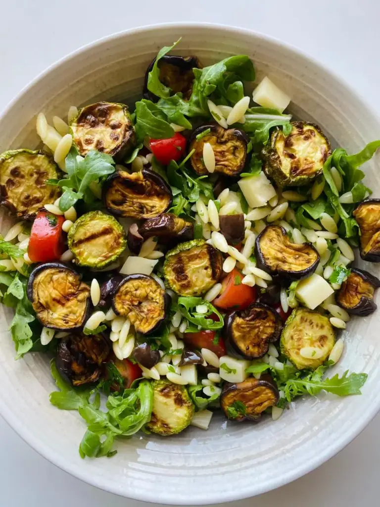 Grilled Vegetable Orzo