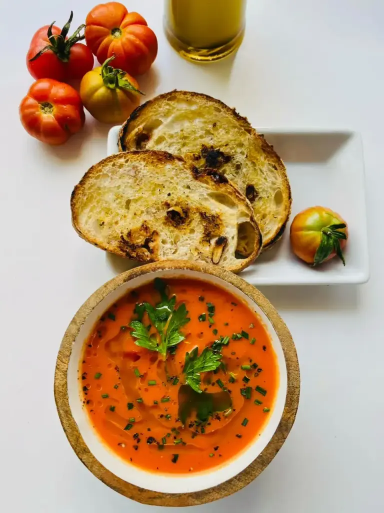 Summer Tomato Gazpacho