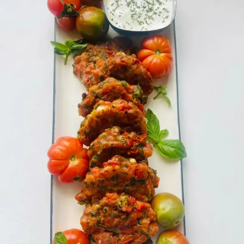 Tomato Fritters "Domatokeftedes"