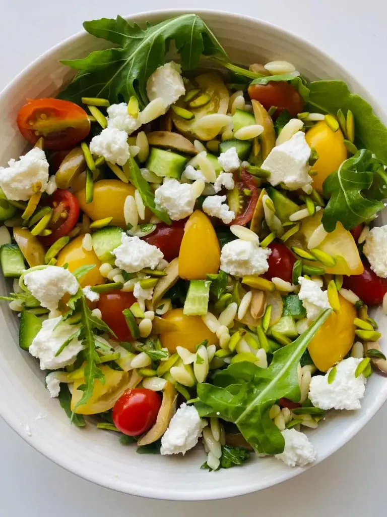 Mediterranean Cherry Tomato Orzo