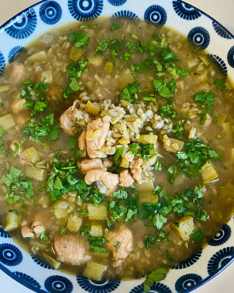 Freekeh Veggie Chicken