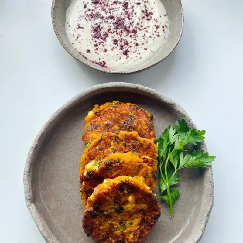 Pumpkin Goat Fritters