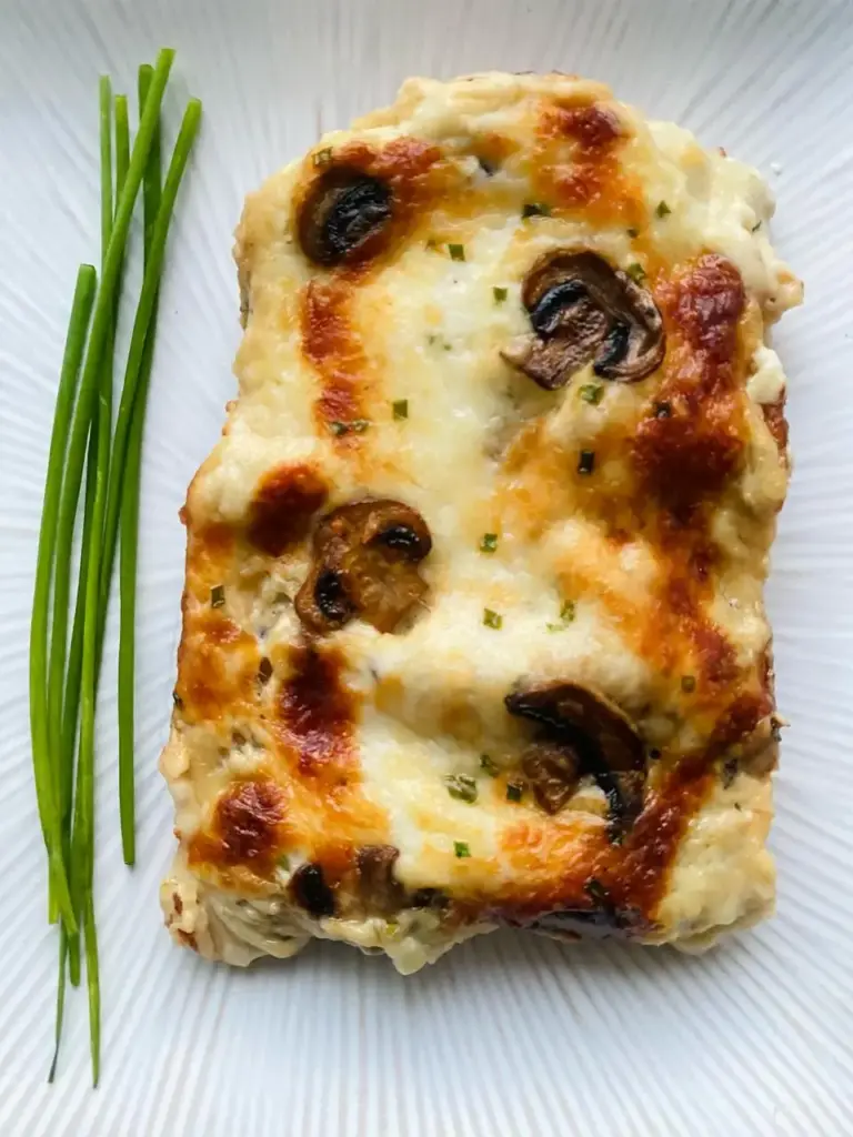 Cheesy Mushroom Lasagna