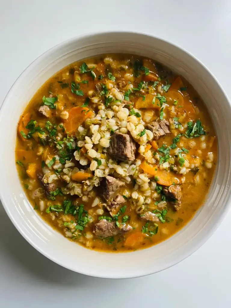 Herbed Beef Barley