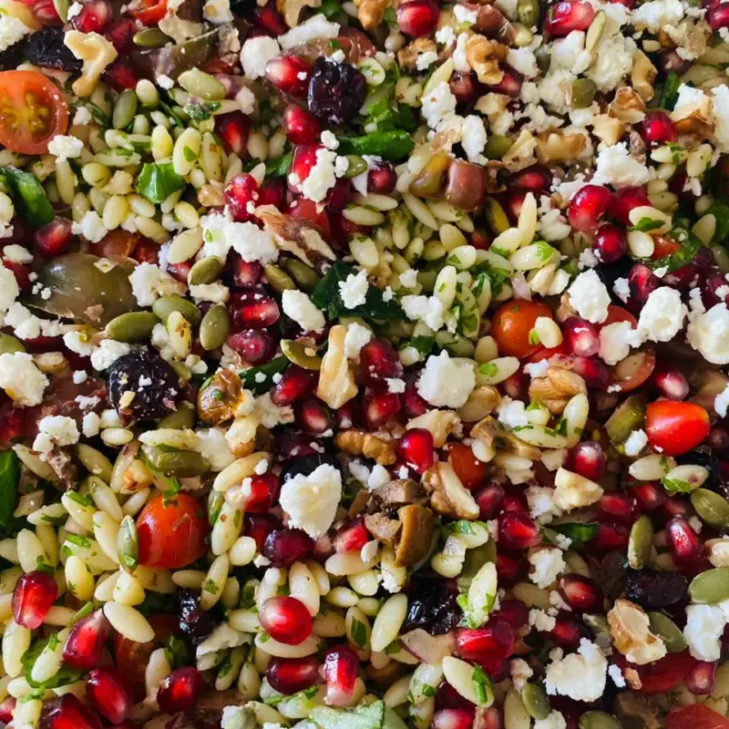 Cherry Tomato Orzo Bowl