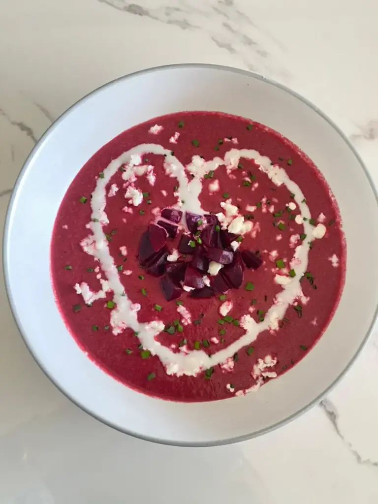 Roasted Beetroot Feta