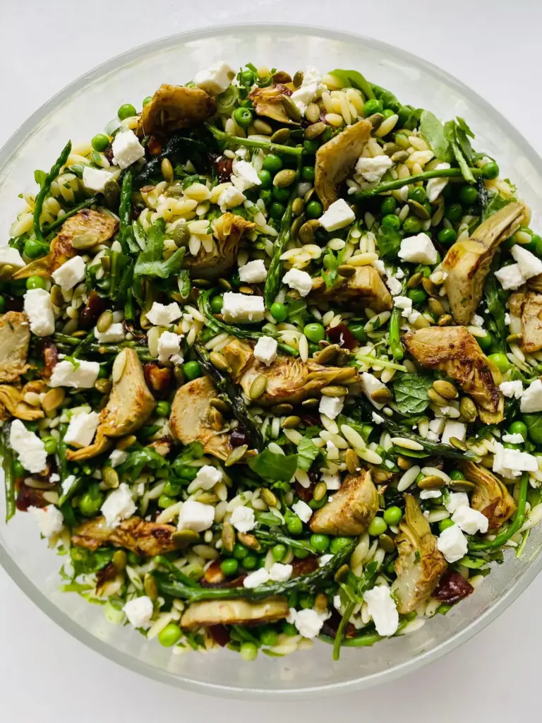 Green Spring Orzo Bowl