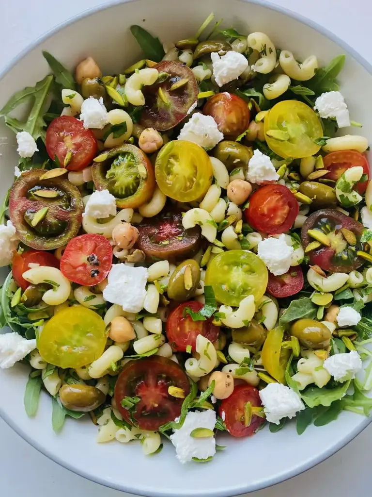 Mediterranean Cherry Tomato Pasta