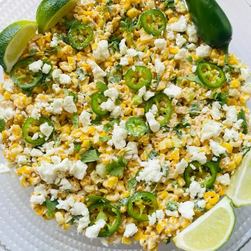 Mexican Street Corn Salad (Esquites)